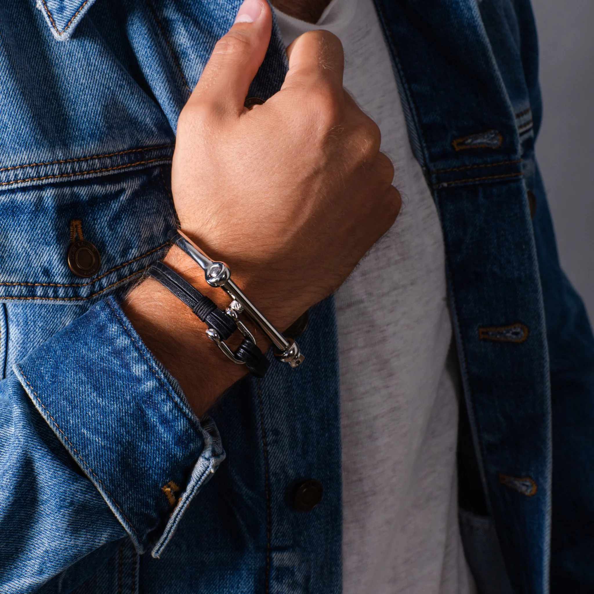 Bangle Silver & Kellmore Black - Image 2