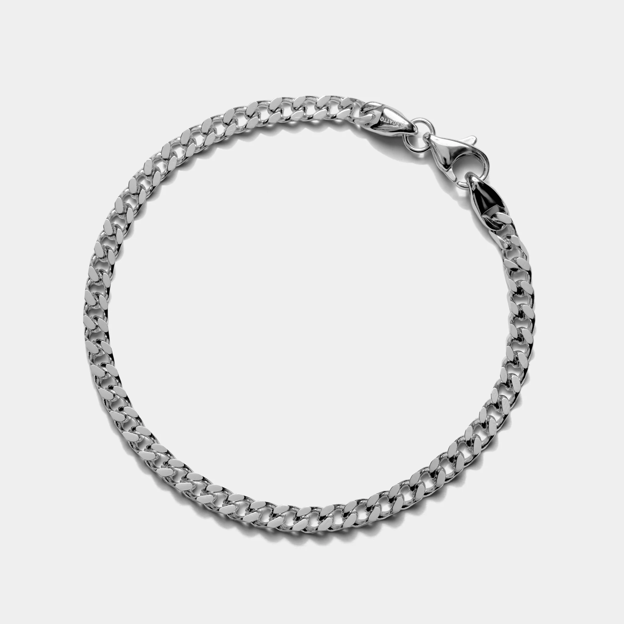 Cuban Chain Link Bundle Silver (4mm) - Image 3