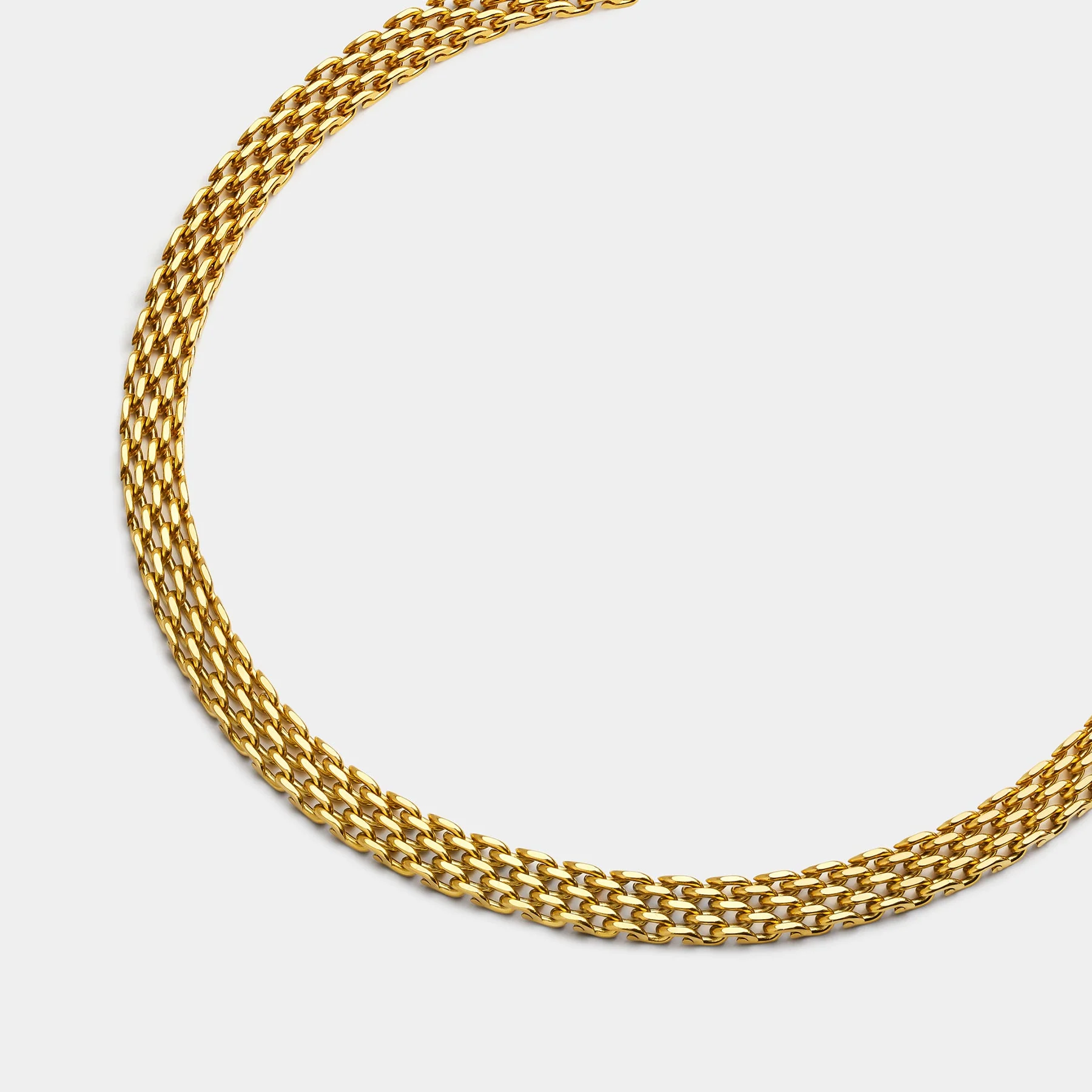 Mesh Choker Gold - Image 2