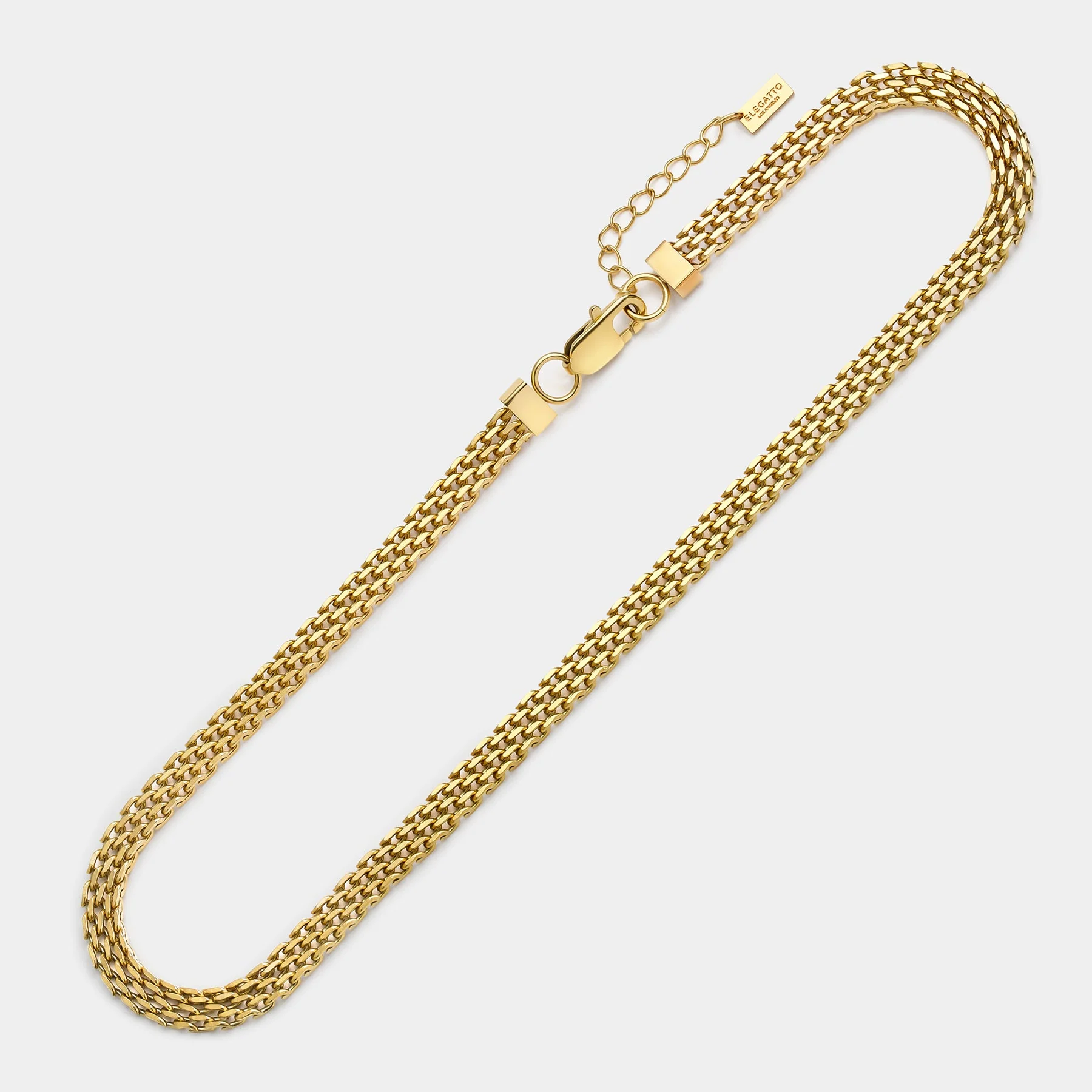 Mesh Choker Gold - Image 3