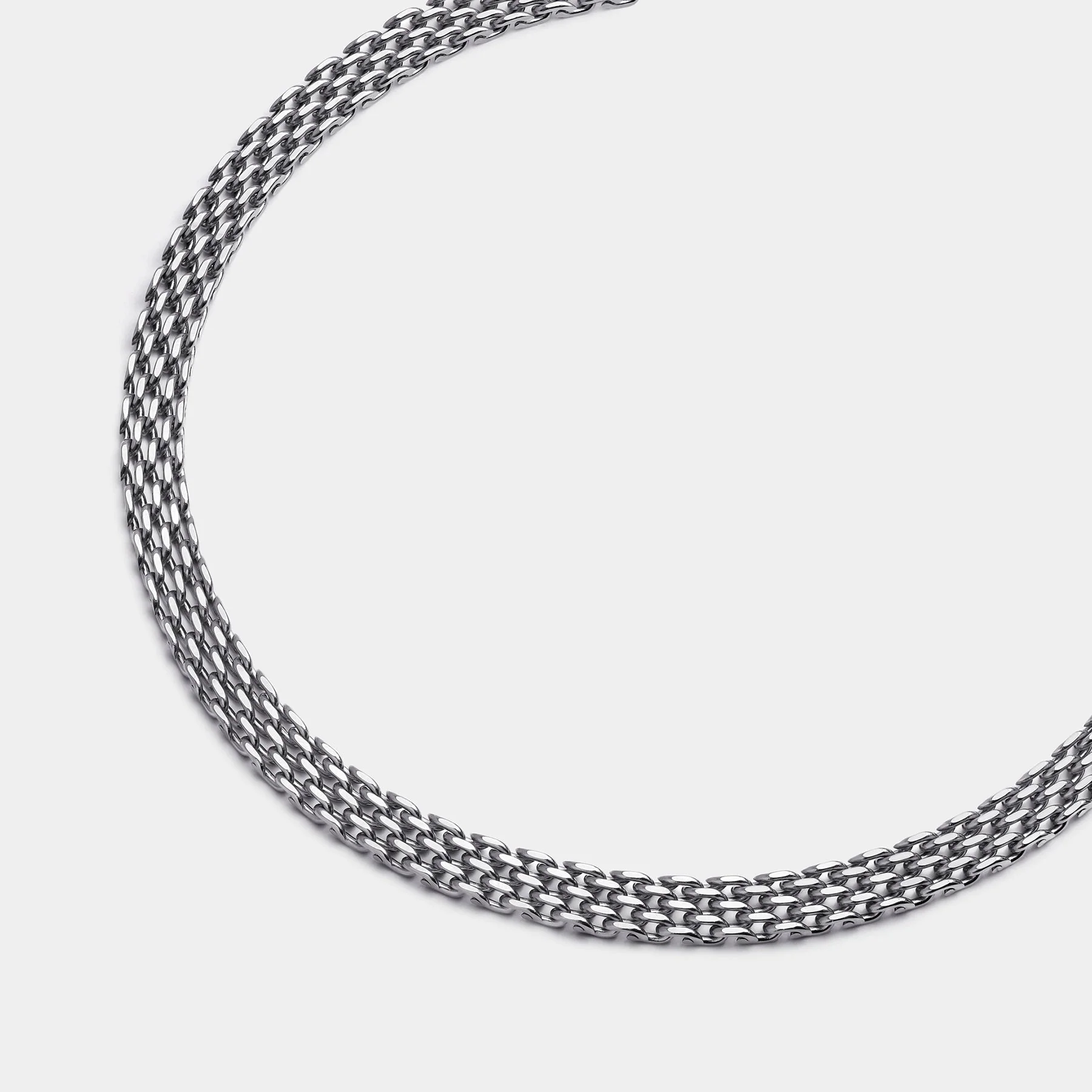 Mesh Choker Silver - Image 2