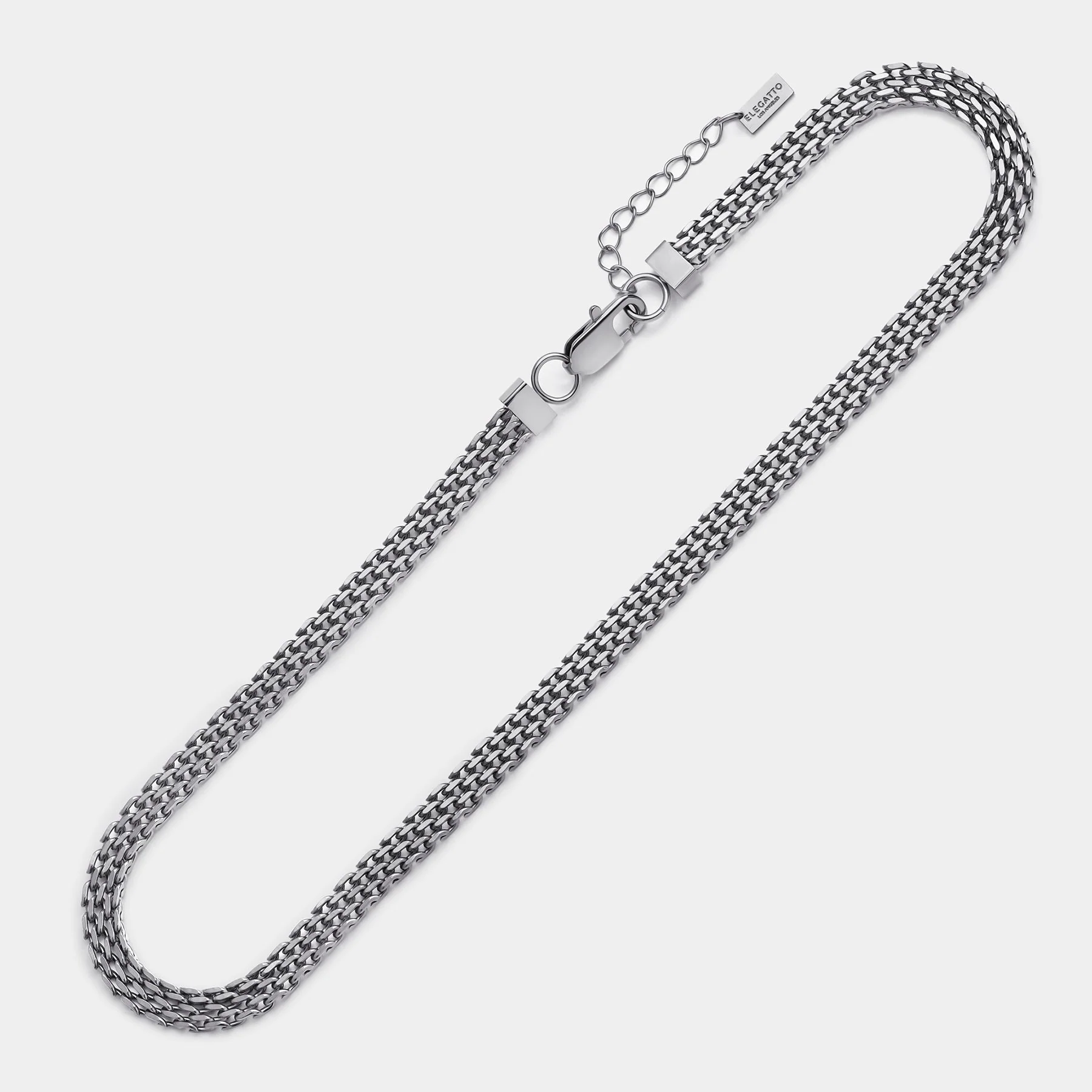 Mesh Choker Silver - Image 3