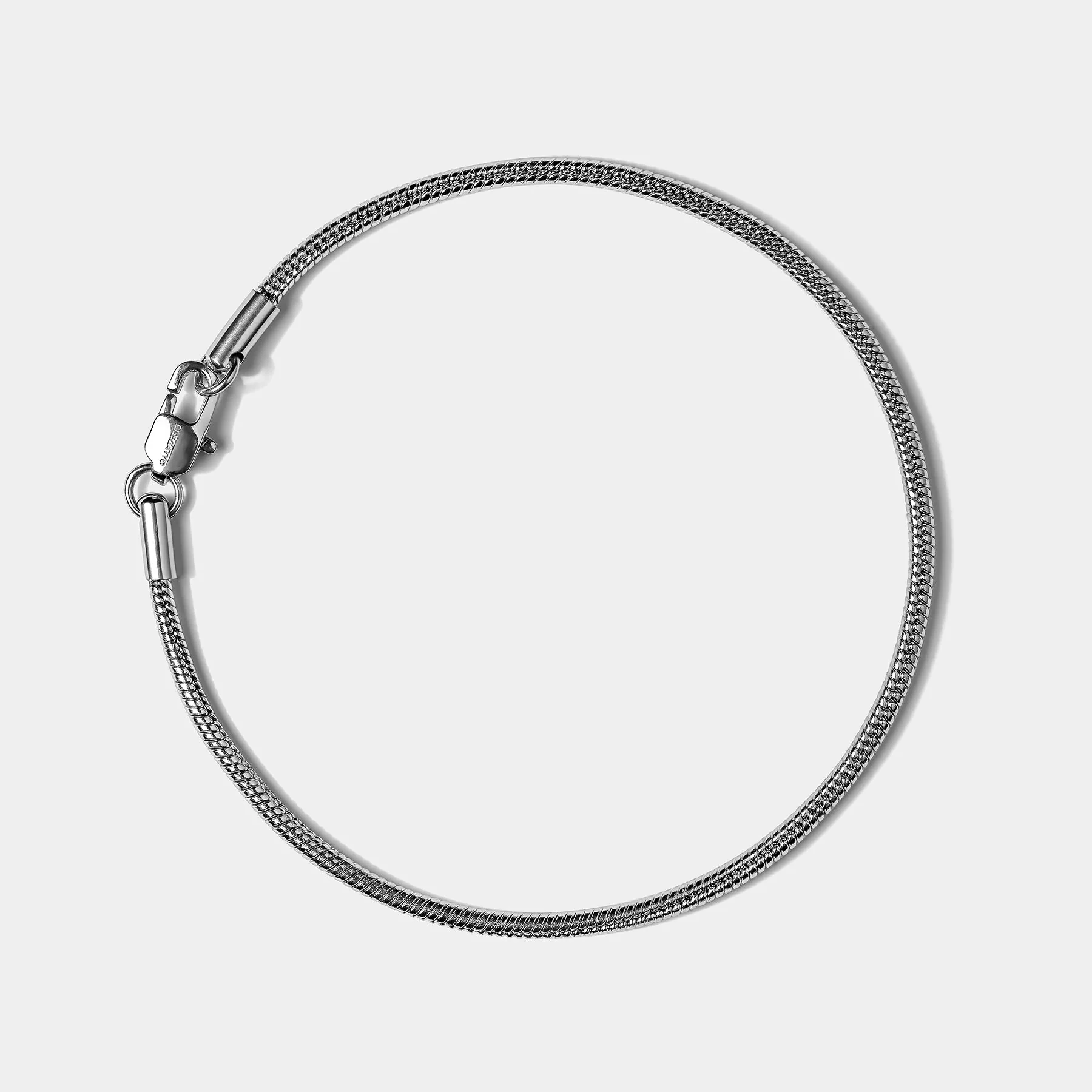 Snake Chain Bracelet Silver (2mm) W - Image 2