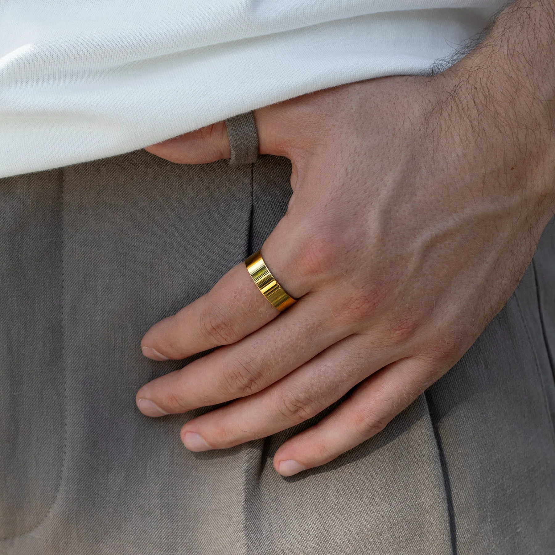 Traditional Band Gold - Image 3